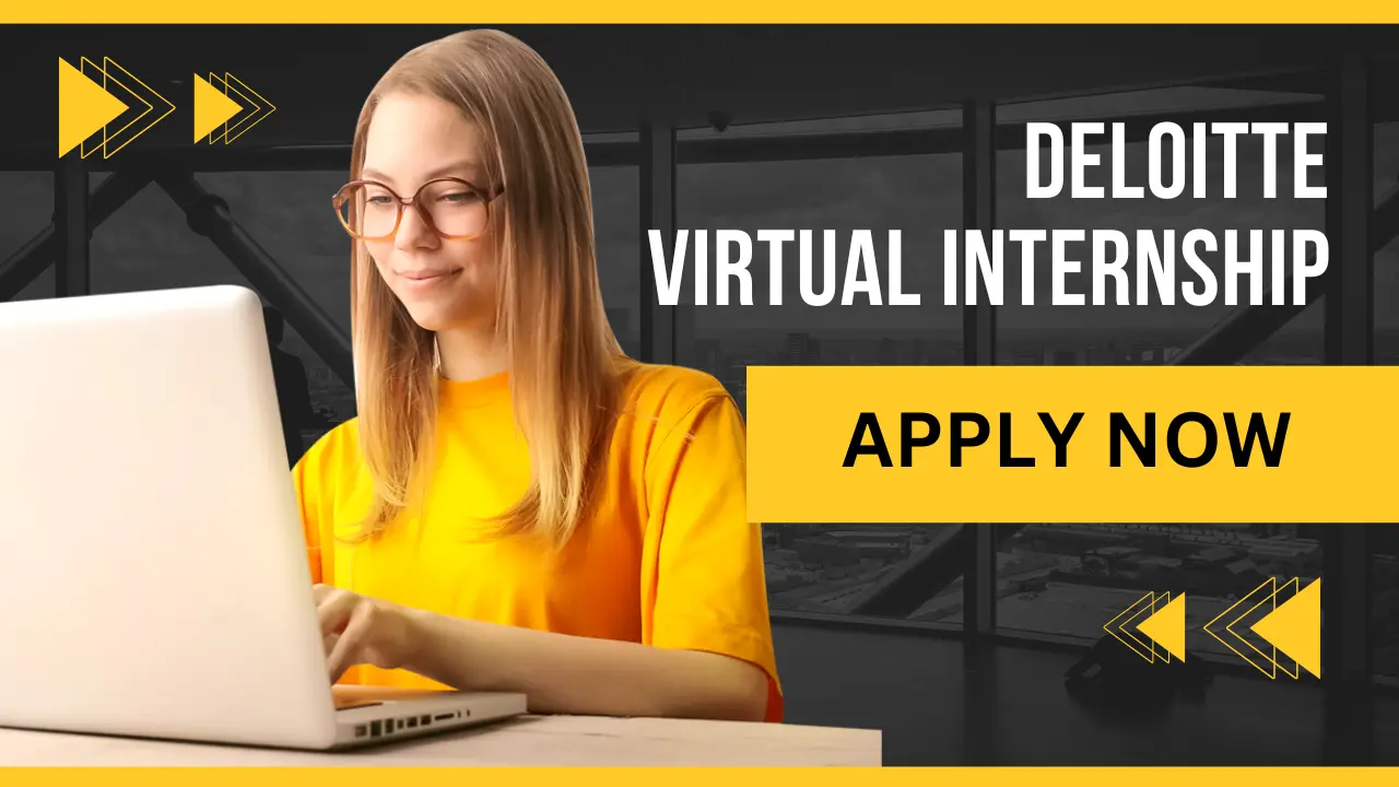 Student analyzing data charts during Deloitte's 2025 Virtual Internship