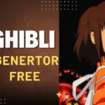 Studio Ghibli style AI-generated fantasy landscape