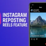 Instagram Reposting Reels Feature User Interface