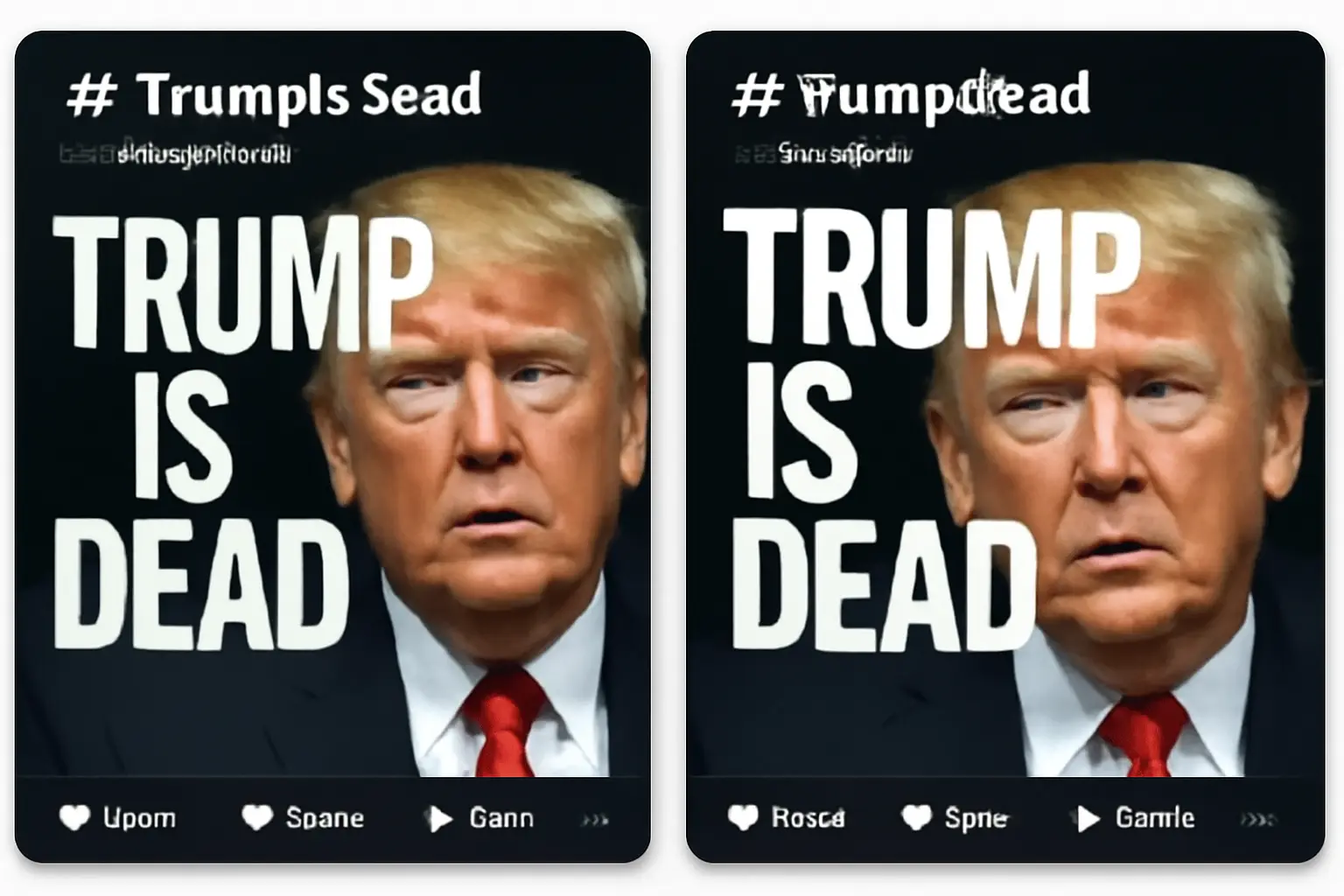 Donald Trump trending on social media with rumours and memes