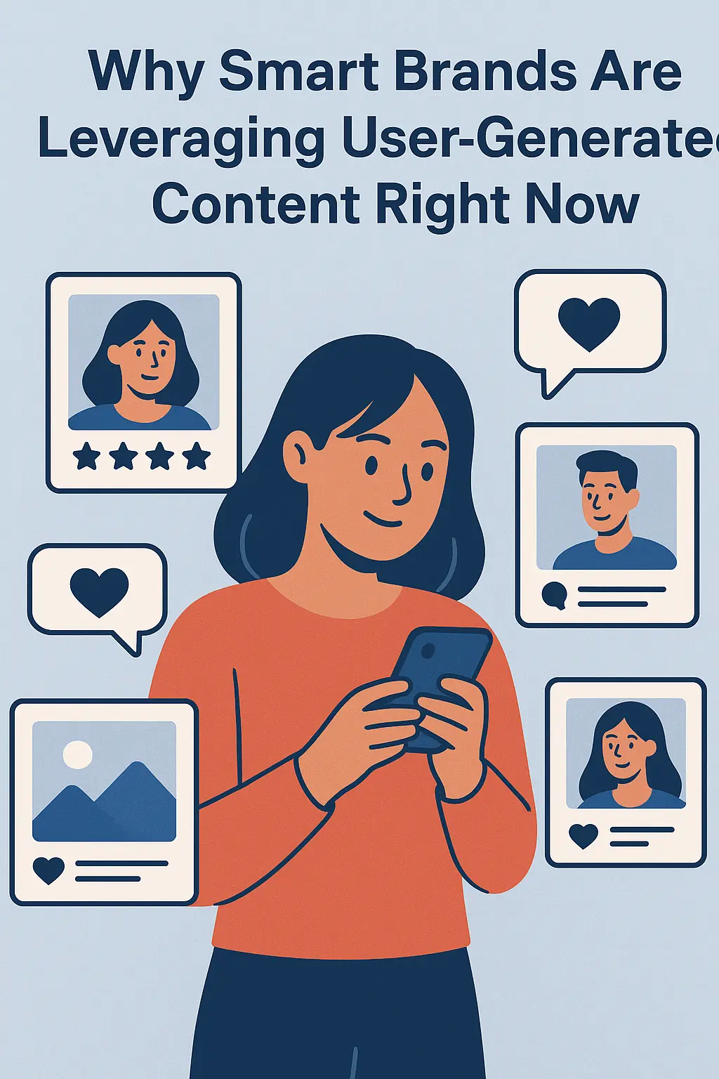 Why Smart Brands Are Leveraging User-Generated Content Right Now – Modern Illustration of UGC Marketing