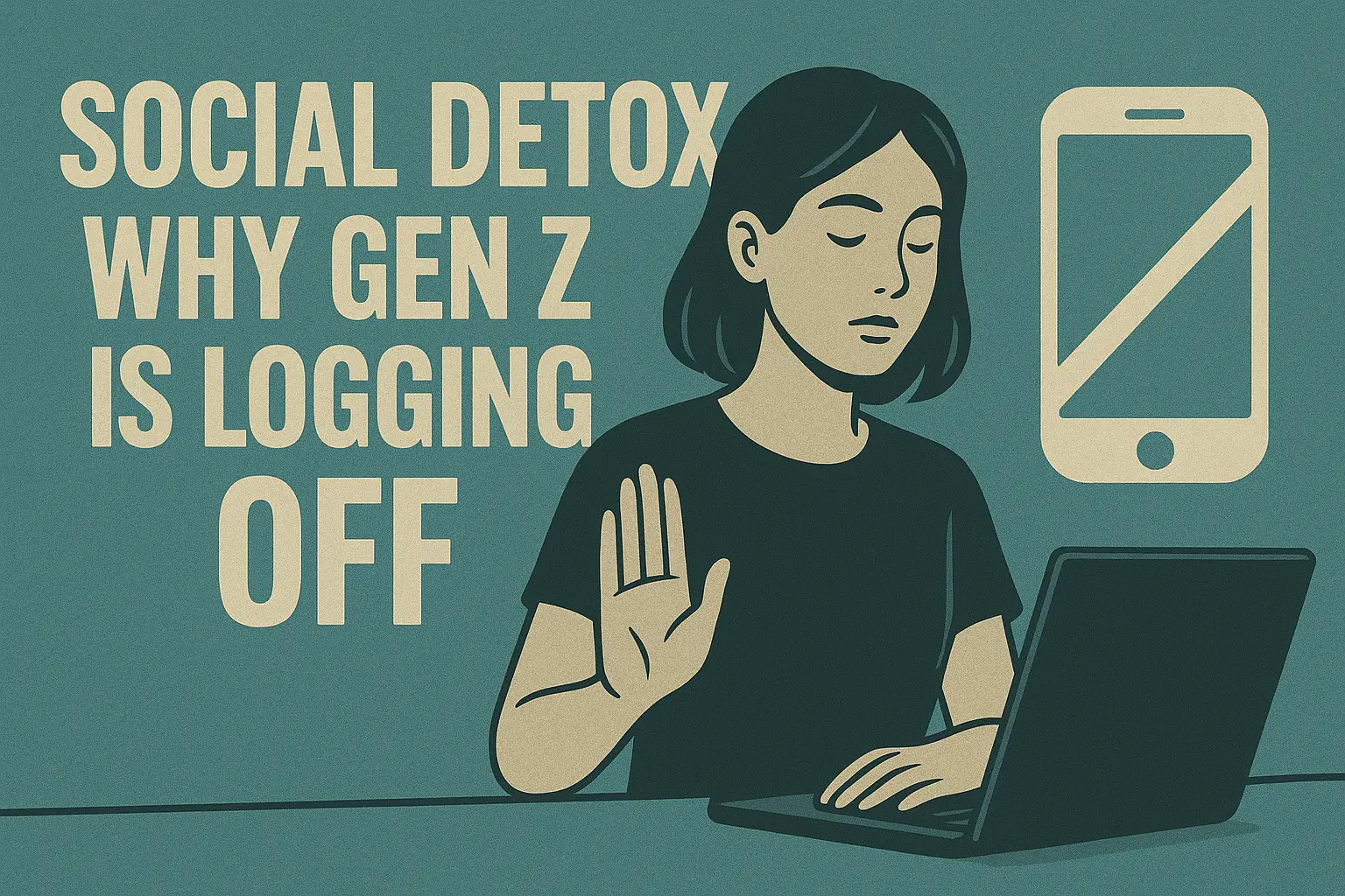 Gen Z young adults enjoying nature together, no devices in sight