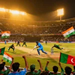 Exciting moments from India vs Bangladesh T20 cricket match with cheering fans and players