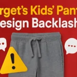 Target's Kids’ Pants Design Backlash Target kids’ pants design controversy with parents expressing concern.