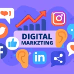 Social listening data dashboard with trendjacking examples