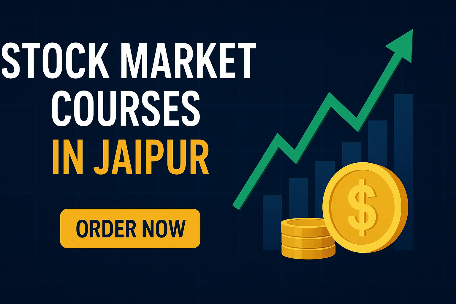 Stock market course in Jaipur with live trading training and expert mentorship
