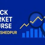 Stock Market Course in Jamshedpur with financial chart and growth analysis