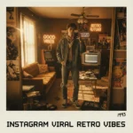 Boy portrait in vintage retro style with cinematic film grain and sepia tones