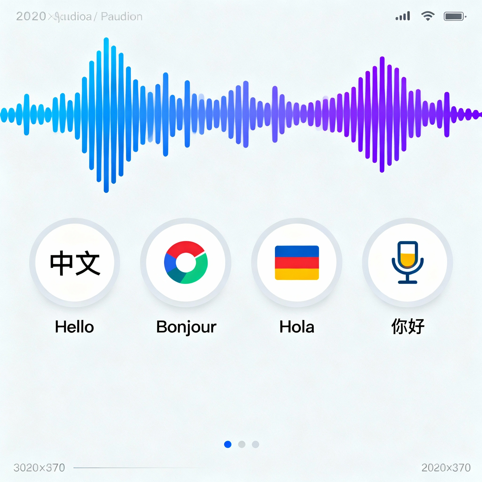 Whisper AI transcribing multilingual speech to text