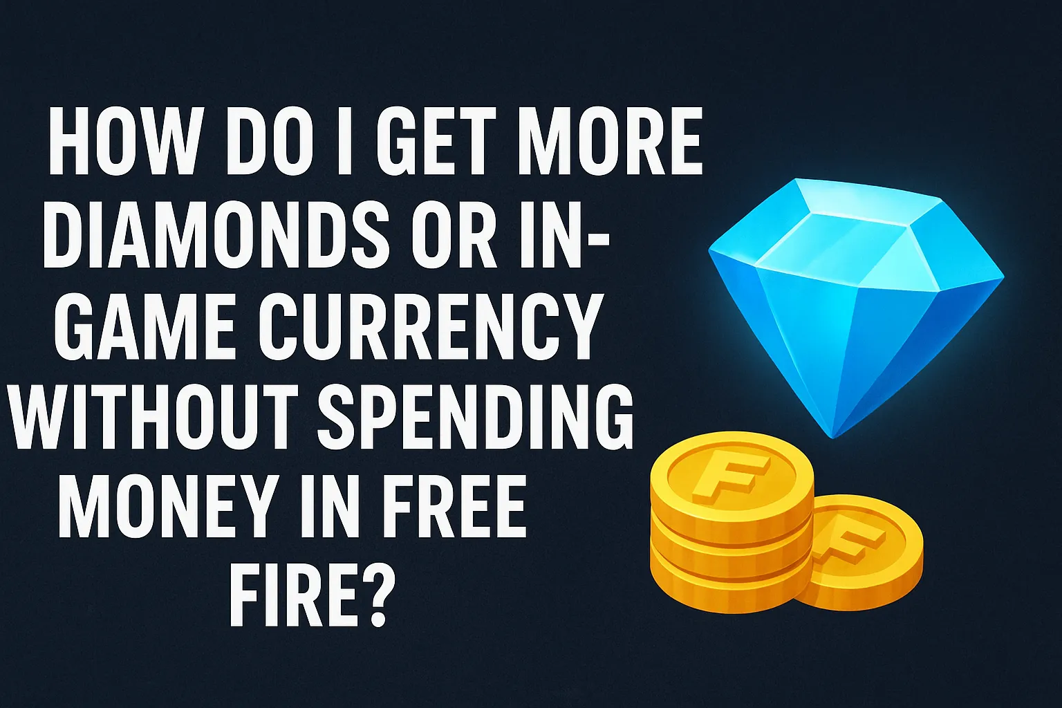How to get more diamonds in Free Fire without spending money