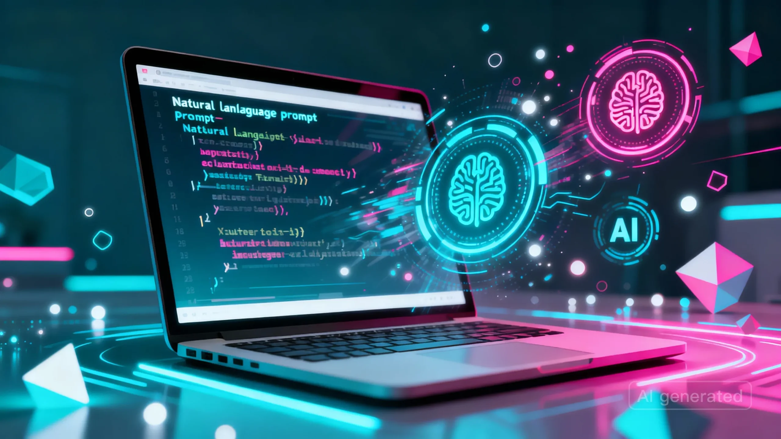 Google AI Studio Vibe Coding interface creating apps from natural language prompts